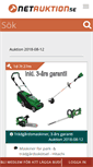 Mobile Screenshot of netauktion.se